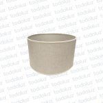 Pantalla Circular Grande Blanco Crudo (56.143)