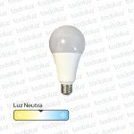 Lamp. Led Bulbo A80 18W 1620lm E27 Luz Neutra 4000°k 220Vac