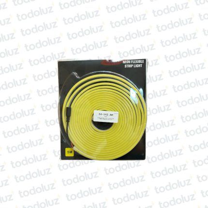 Manguera Led Neon 6mm Luz Amarilla 12Vdc IP65 (x.Rollo/5m)