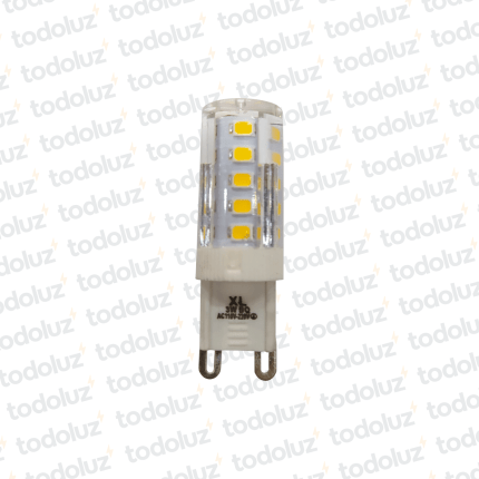 Lamp. Led Multiled Bipin 3W G9 Luz Calida 220Vac