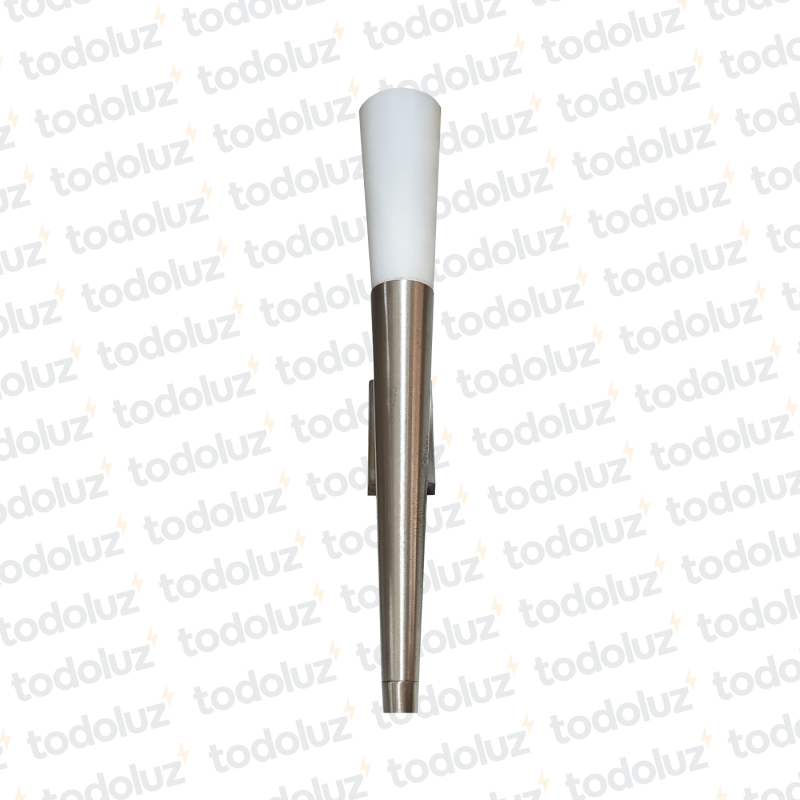 Aplique Aluminio tipo jabalina 1*E14 (50.193) (Liquidacion)