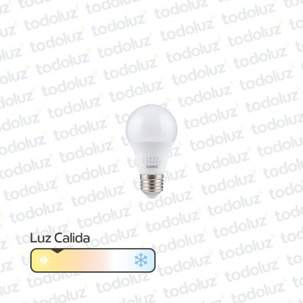 Lamp. Led Bulbo 4.9W 400lm E27 Luz Calida 3000°k 220Vac Taschibra