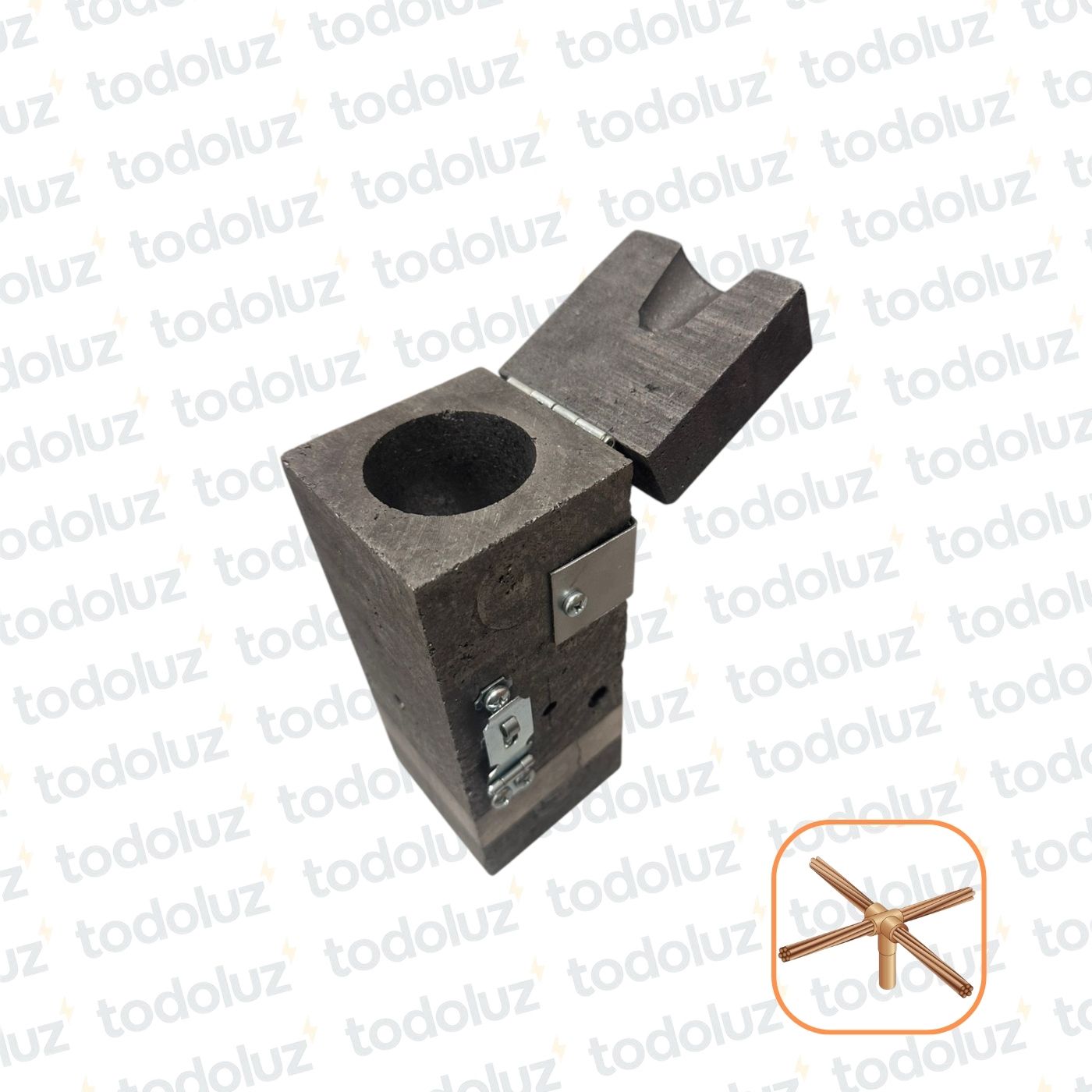 4c1b0506-f5a1-404b-9ae4-b276d63be8f6-6858.jpg Molde de Grafito (G4) para Jabalina 5/8 y 4 Conductor 35mm²