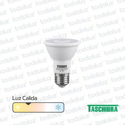 Lamp. Led Par20 6W Dimerizable 420lm 36° E27 Luz Calida 2700°k 220Vac Taschibra