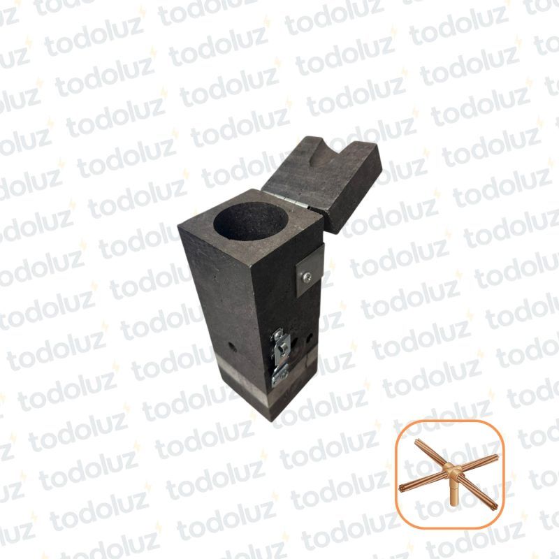 Molde de Grafito (G4) para Jabalina 5/8 y 4 Conductor 50mm²