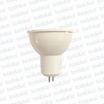 Lamp. Led Dicroica MR16 8W 640lm GU5.3 Luz Calida 3000°k 220Vac