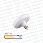Lamp. Led UFO 15W 1350lm E27 Luz Fria 6500°k 220Vac
