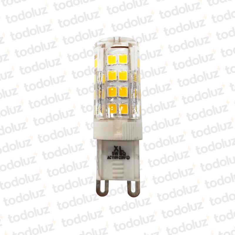 Lamp. Led Multiled Bipin 5W G9 Luz Calida 220Vac