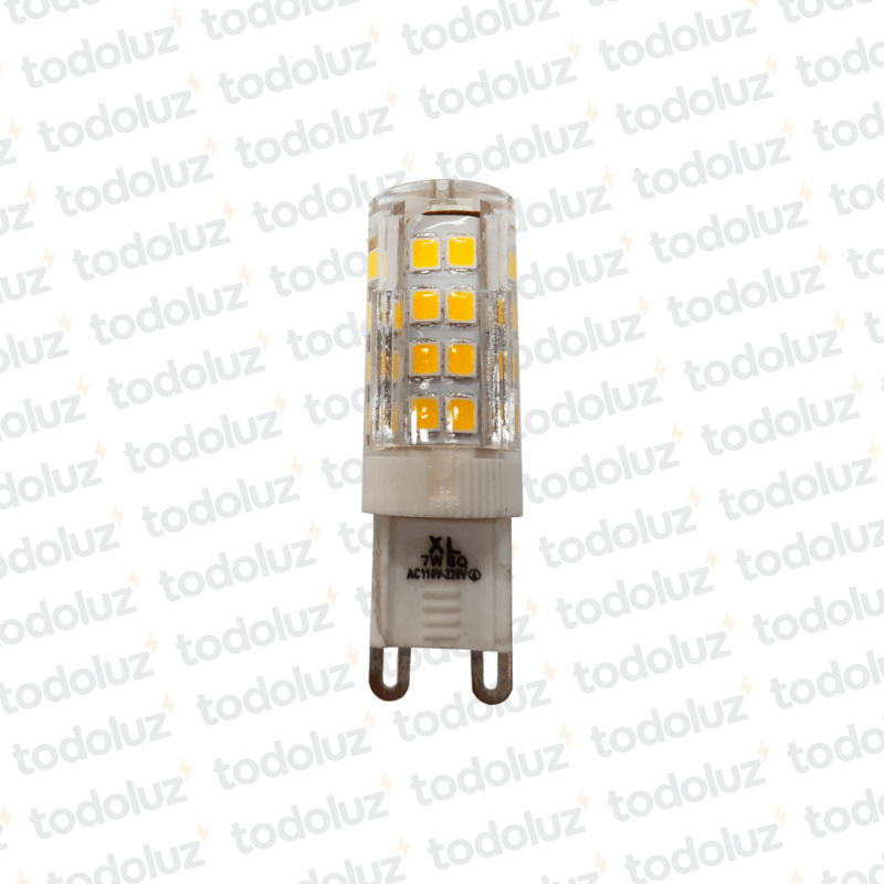 Lamp. Led Multiled Bipin 7W G9 Luz Calida 220Vac