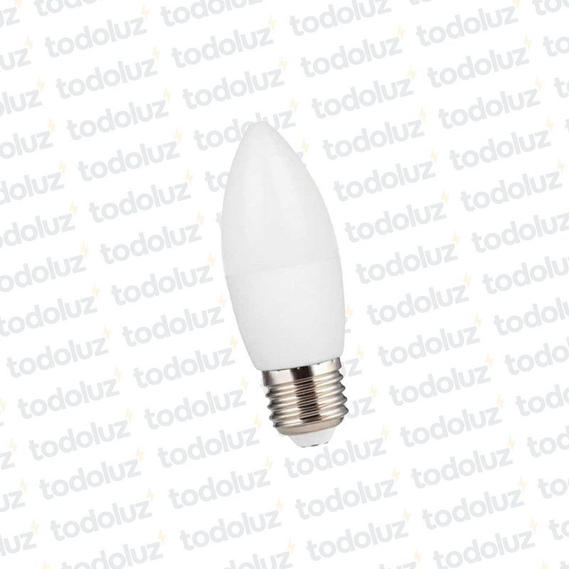 Lamp. Led Vela C37 7W 630lm E27 Luz Calida 3000°k Opal 220Vac