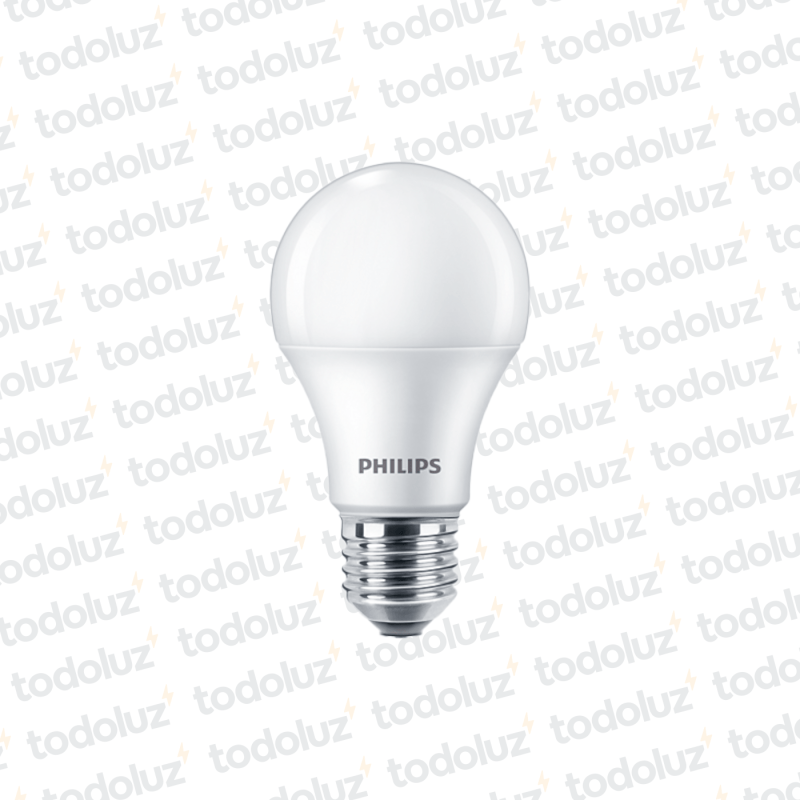 Lamp. Bulbo A60 Led 7W 500lm E27 Luz Calida 3000°k 220Vac Philips