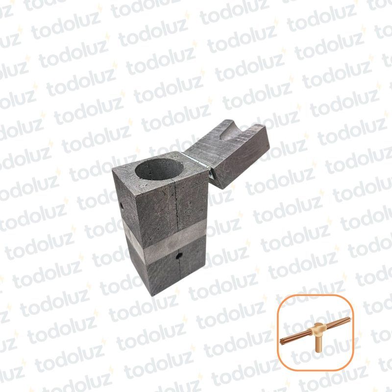 Molde de Grafito (G3) para Jabalina 5/8 y 2 Conductor 50mm²