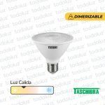 Lamp. Led Dimerizable Par30 9.9W 700lm 36° E27 Luz Calida 2700°k 220Vac Taschibra