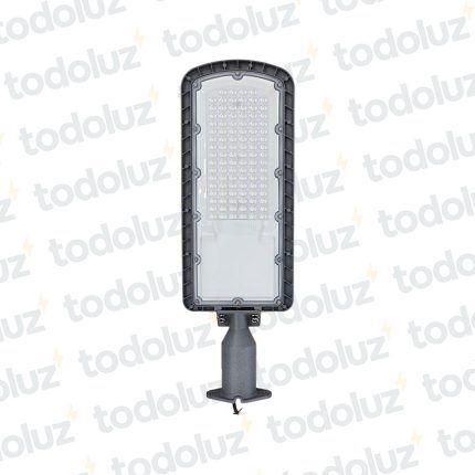 Alumbrado Publico Multiled 100W 10000lm Luz Fria 6500°k c/ Brazo Articulado 220Vac (Liquidacion)