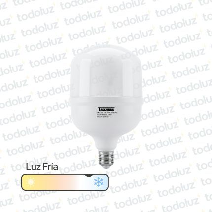 Lamp. Ultra Led 100W 9000lm E27 Luz Fria 6500°k 220Vac Taschibra