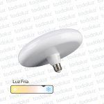 Lamp. Led UFO 28W 2520lm E27 Luz Fria 6500°k 220Vac