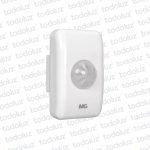 Sensor de Movimiento p/ Techo Articulado 360° Blanco 220Vac Margirius