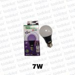 Lamp. Bulbo Led 7W E27 220V Luz Negra