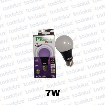 Lamp. Bulbo Led 7W E27 220V Luz Negra
