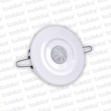Sensor de Movimiento de Embutir p/ Techo 360° Blanco 220Vac Margirius