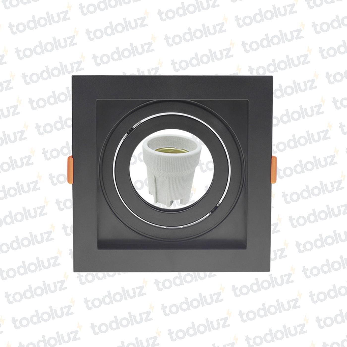 8937-interno-2772de9cd5c249f5a6b44c22db6ff71a.jpeg Spot Embutir Modular Cuadrado y Recuadro Negro Movil Par20 1*E27