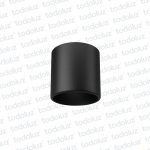 Spot Adosar Redondo Negro p/Lamp. AR111 1*GU10