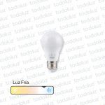 Lamp. Led Bulbo 9W 803lm E27 Luz Fria 6500°k 220Vac Taschibra