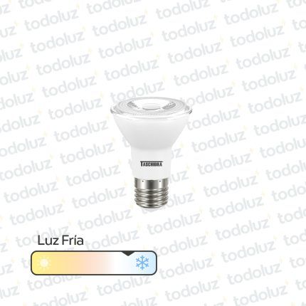 Lamp. Led Par20 7W 560lm 35° E27 Luz Fria 6500°k 220Vac Taschibra