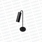 Luminaria de Mesa Recargable 3 Int. Convert. Linterna 1W Negro (56.258)