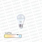 Lamp. Led Bulbo 4.9W 400lm E27 Luz Fria 6500°k 220Vac Taschibra