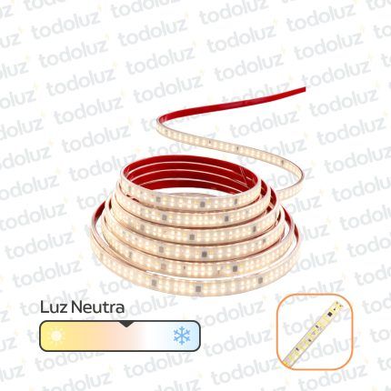 Manguera Led 13mm Luz Neutra (240chip*35x28)(Pin 5mm) 220Vac (x.1Metro)