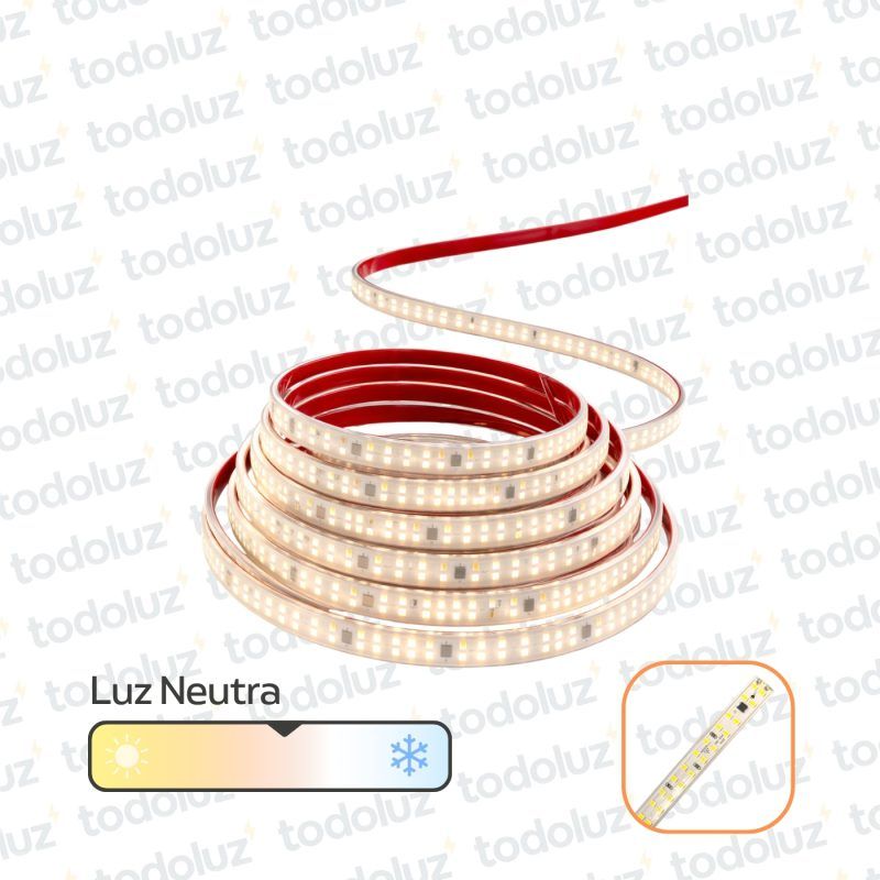 Manguera Led 13mm Luz Neutra (240chip*35x28)(Pin 5mm) 220Vac (x.1Metro)