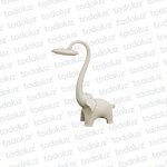 Luminaria de Mesa Elefante Blanco 6w 3Tonos 3Intensidades + Luz Noctura Nariz Movil 220Vac