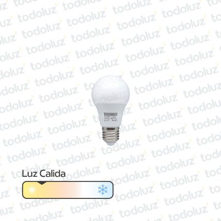 Lamp. Led Bulbo 12W 1018lm E27 Luz Calida 3000°k 220Vac Taschibra