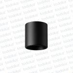 Spot Adosar Redondo Negro p/Lamp. Par30 1*E27