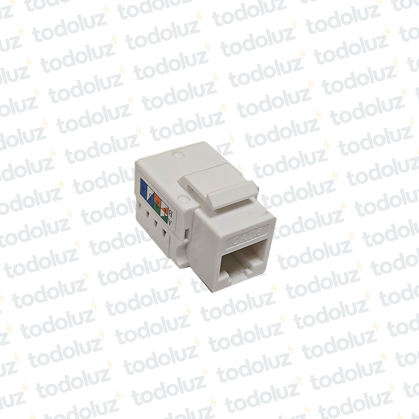 d4167740-1032-48a7-921a-724c73074870-11099.jpg Conector Hembra Jack RJ45 Cat.6 Blanco