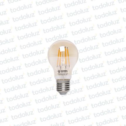 Lamp. Led Smart Bulbo Filamento A60 7W E27 Luz Calida 2200°k 220Vac Taschibra