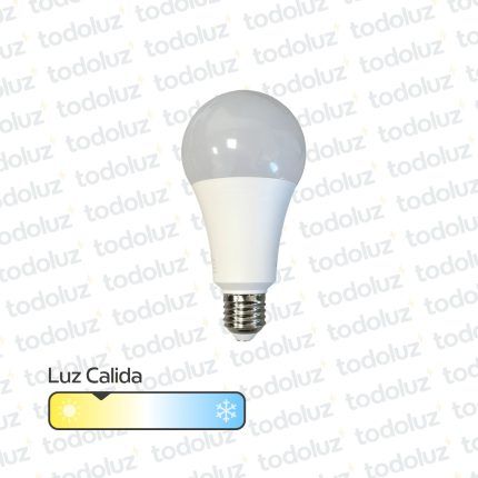 Lamp. Led Bulbo A80 18W 1620lm E27 Luz Calida 3000°k 220Vac