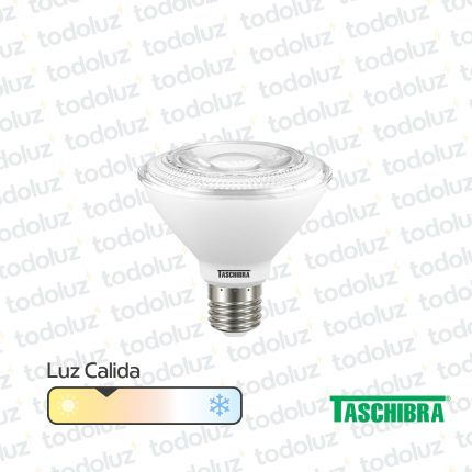 Lamp. Led Par30 11W 938lm 38° E27 Luz Calida 2700°k 220Vac Taschibra
