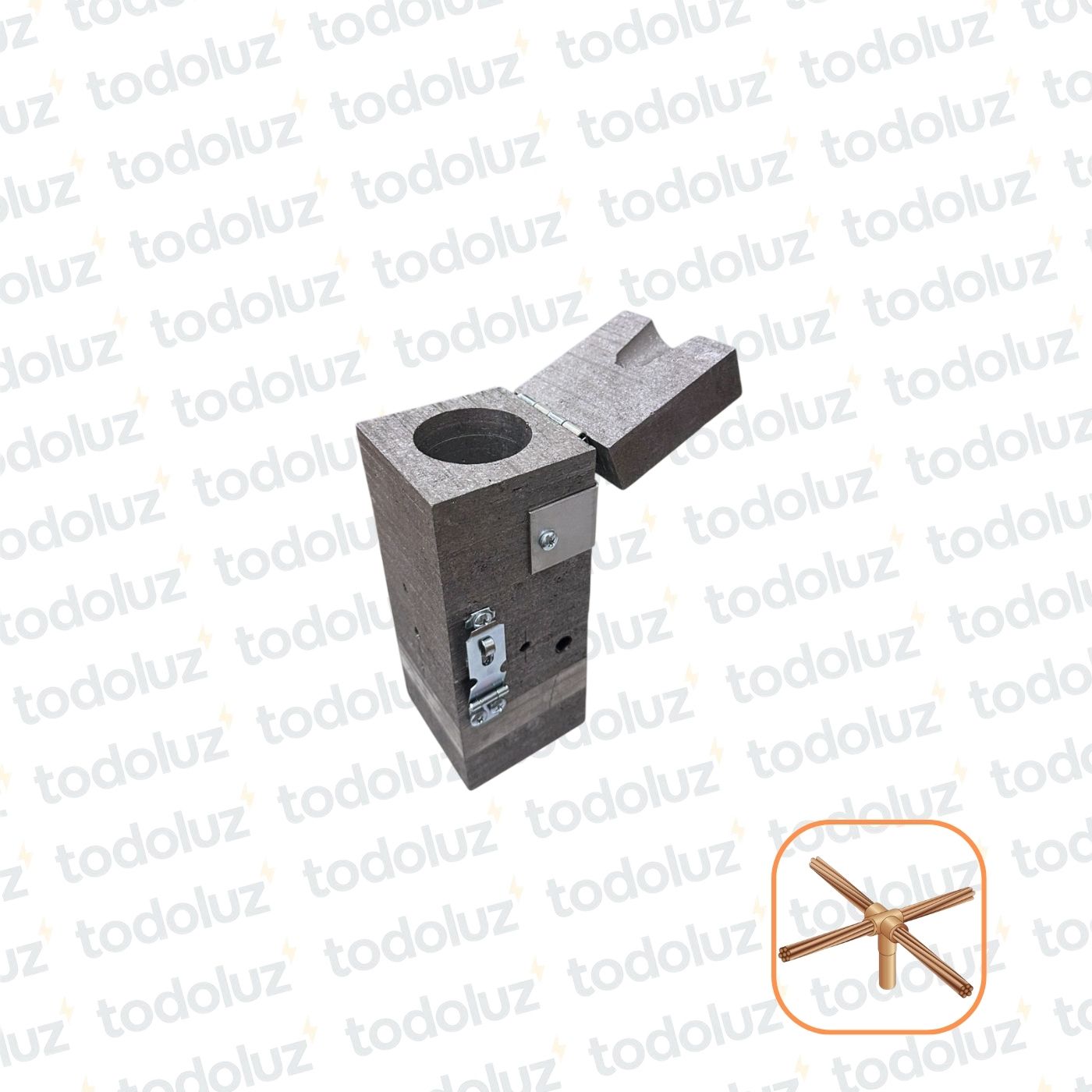 e1cc8ba7-95ca-4ef0-9c0b-c20016ebbc3c-13222.jpg Molde de Grafito (G4) para Jabalina 5/8 y 4 Conductor 25mm²