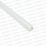 Perfil Adosar Esquinero Aluminio p/Cinta LED 15.8x15.8mm (x.Tira/2M)
