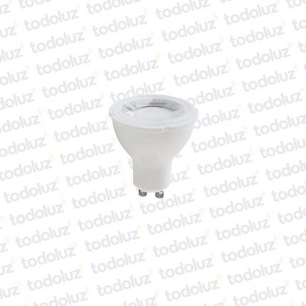 Lamp. Led Dicroica MR16 7W 600lm 38° GU10 Luz Calida 3000°k 220Vac Argo