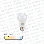 Lamp. Led Bulbo 15W 1311lm E27 Luz Calida 3000°k 220Vac Taschibra