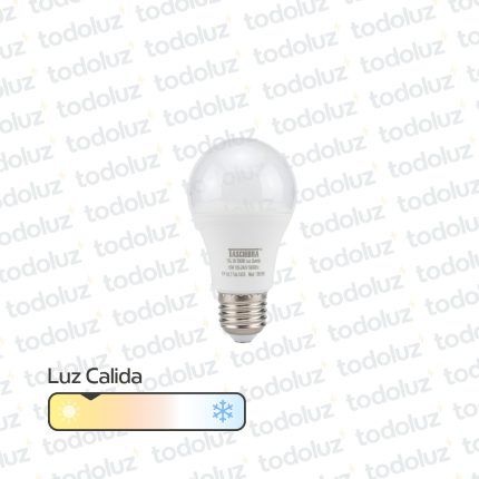 Lamp. Led Bulbo 15W 1311lm E27 Luz Calida 3000°k 220Vac Taschibra