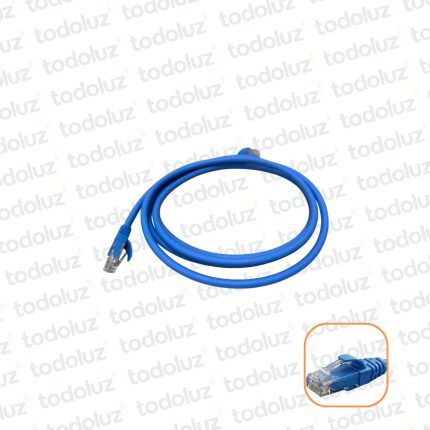 Patch Cord U/UTP Cat.6 (x.2mts) Azul