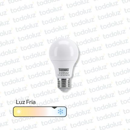 Lamp. Led Bulbo 7W 560lm E27 Luz Fria 6500°k 220Vac Taschibra
