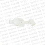 Aplique B. Circular Doble Cabezal Movil Blanco 2*GU10 (50.496)