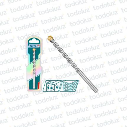 Mecha p/ Concreto 6mmx150mm Total