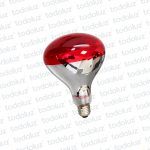Lamp. Infrarrojo Dimerizable R125 250W E27 Luz Roja 1000°k 220Vac (terapeutico)