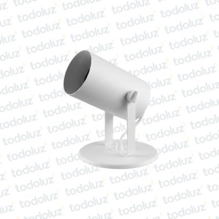 Spot Adosar Movil Redondo Blanco p/Lamp. Par20 1*E27